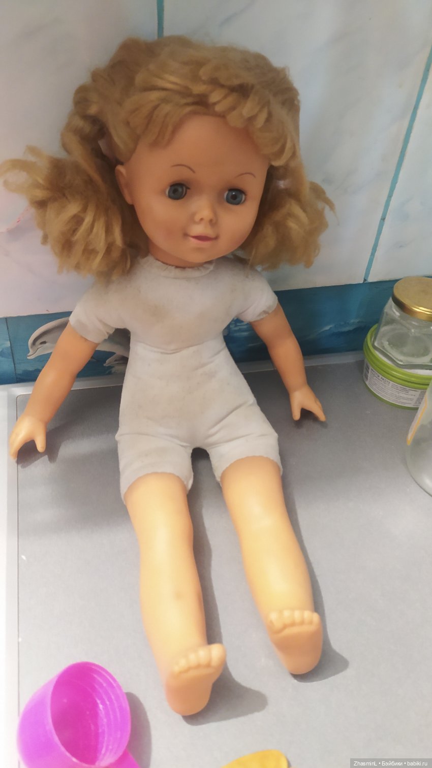 О "купании" мягконабивной куклы (фото 5)