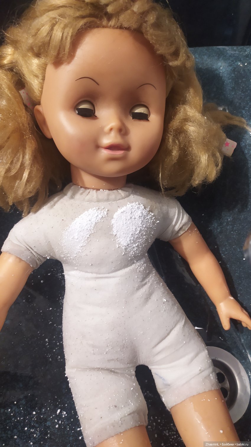 О "купании" мягконабивной куклы (фото 9)