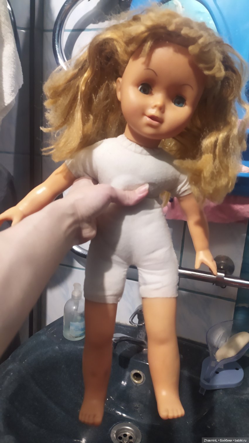 О "купании" мягконабивной куклы