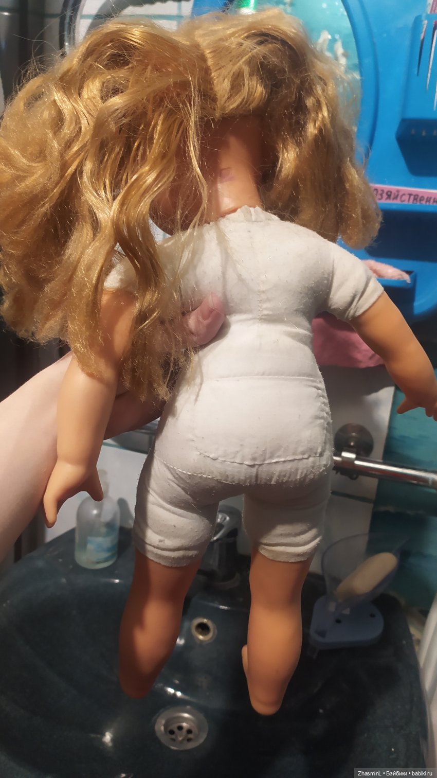 О "купании" мягконабивной куклы