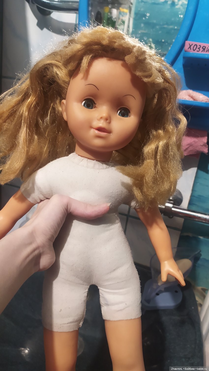 О "купании" мягконабивной куклы
