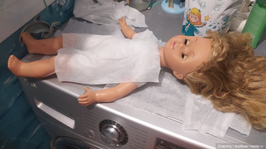 О "купании" мягконабивной куклы