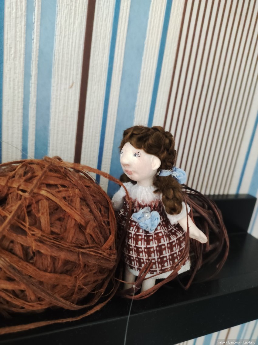 Кукла для куклы — Авторские миниатюрные куклы: лепка (фото 2)