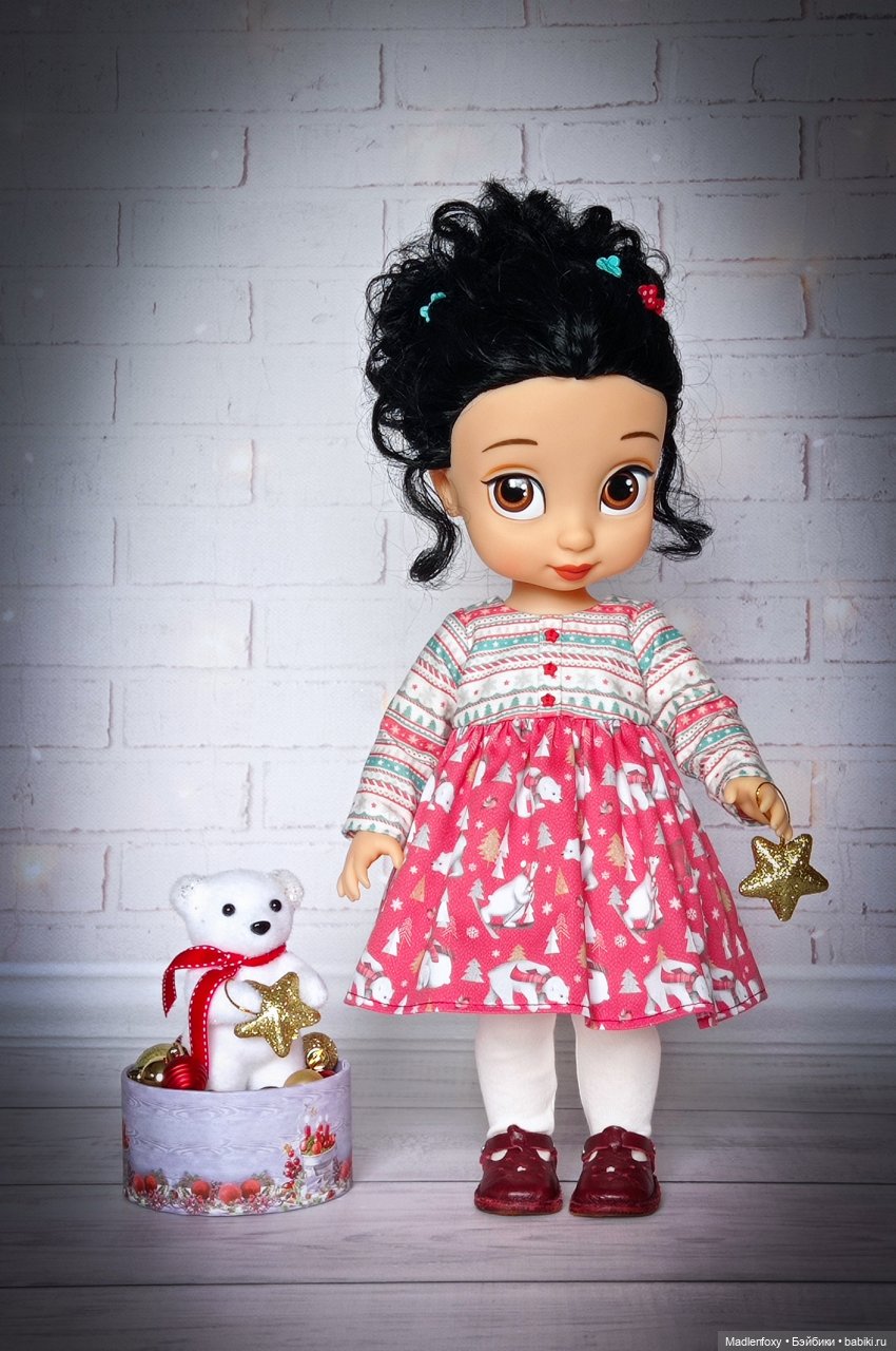 Новый Год у Диснеечек — Одежда и обувь для кукол своими руками: фото (фото 7)