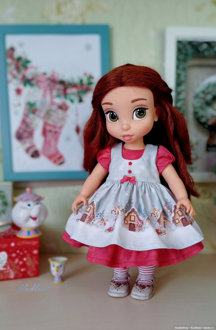 Новый Год у Диснеечек — Одежда и обувь для кукол своими руками: фото (фото 2)