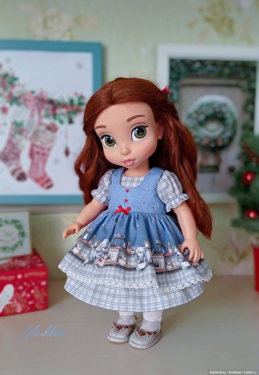 Новый Год у Диснеечек — Одежда и обувь для кукол своими руками: фото (фото 4)