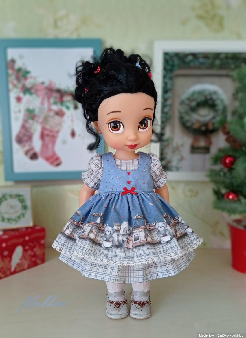 Новый Год у Диснеечек — Одежда и обувь для кукол своими руками: фото (фото 3)