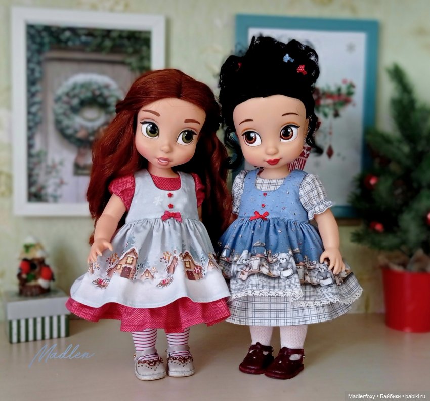 Новый Год у Диснеечек — Одежда и обувь для кукол своими руками: фото