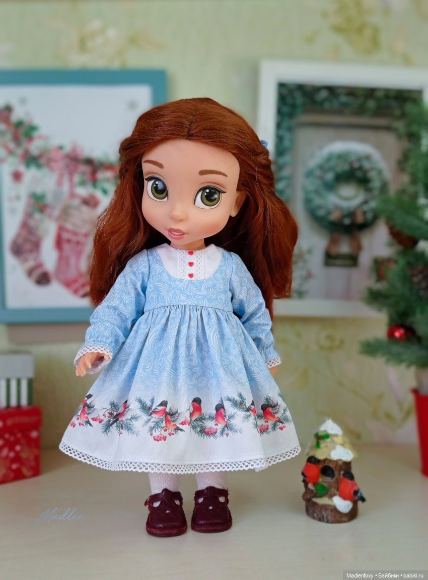 Новый Год у Диснеечек — Одежда и обувь для кукол своими руками: фото (фото 6)