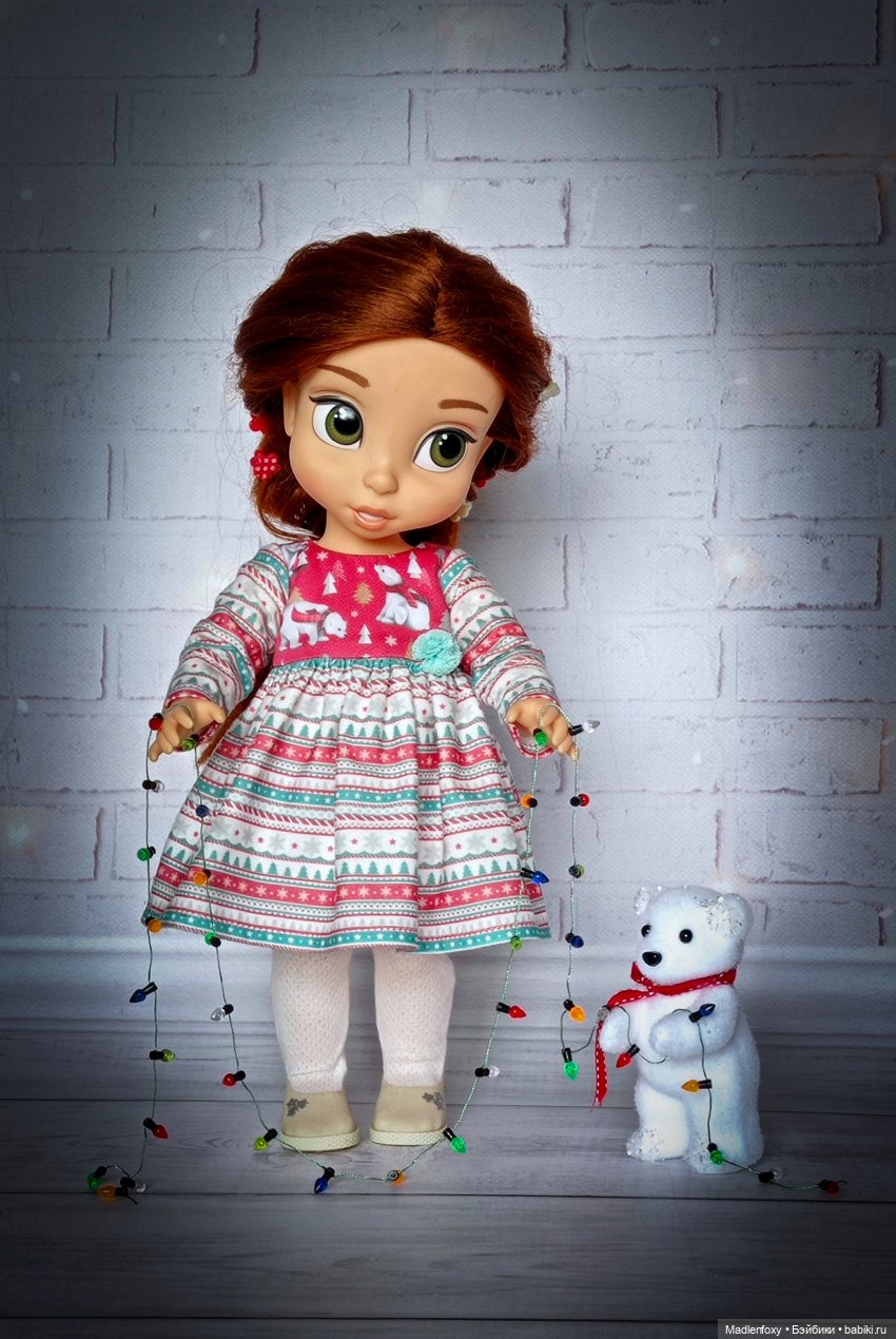 Новый Год у Диснеечек — Одежда и обувь для кукол своими руками: фото (фото 8)