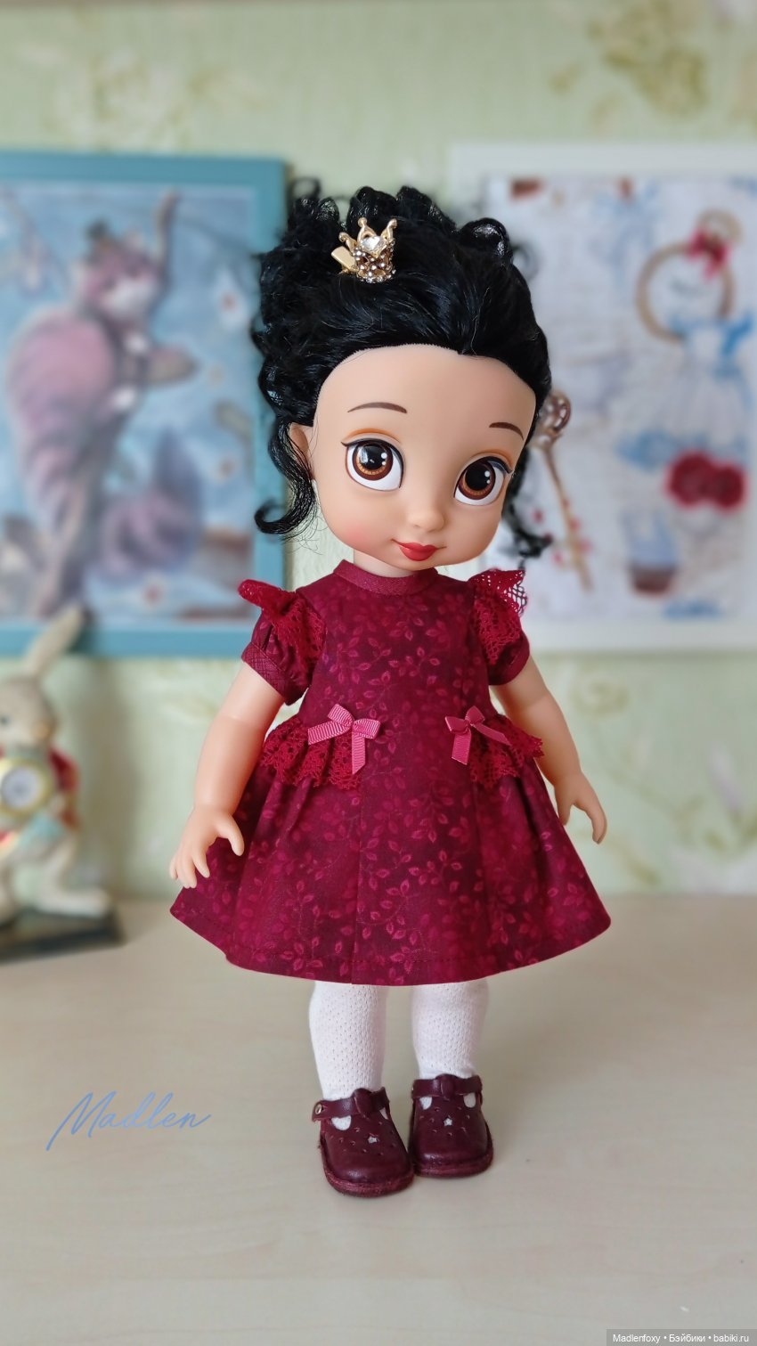 Новый Год у Диснеечек — Одежда и обувь для кукол своими руками: фото