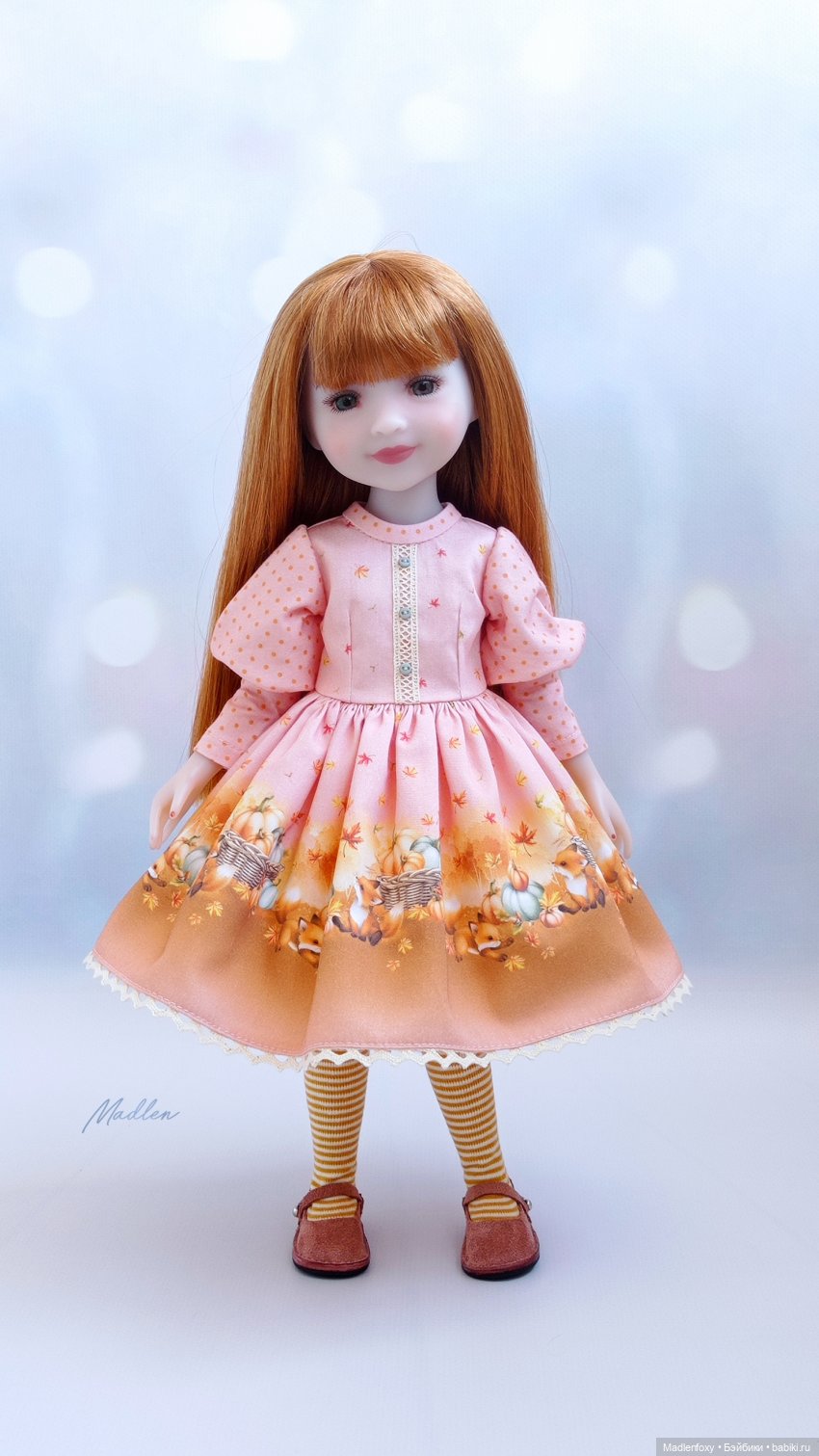 Магия осени — Одежда и обувь для кукол своими руками: фото (фото 8)