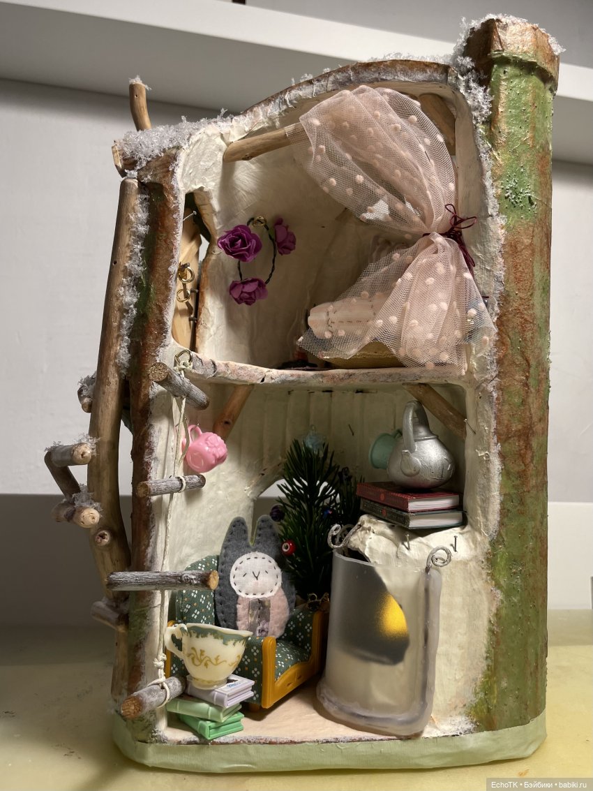Домик для ауки — Румбоксы и кукольные интерьеры: фото (фото 7)