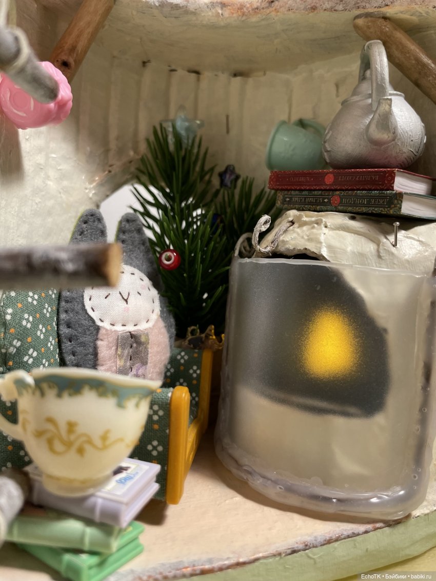 Домик для ауки — Румбоксы и кукольные интерьеры: фото (фото 6)