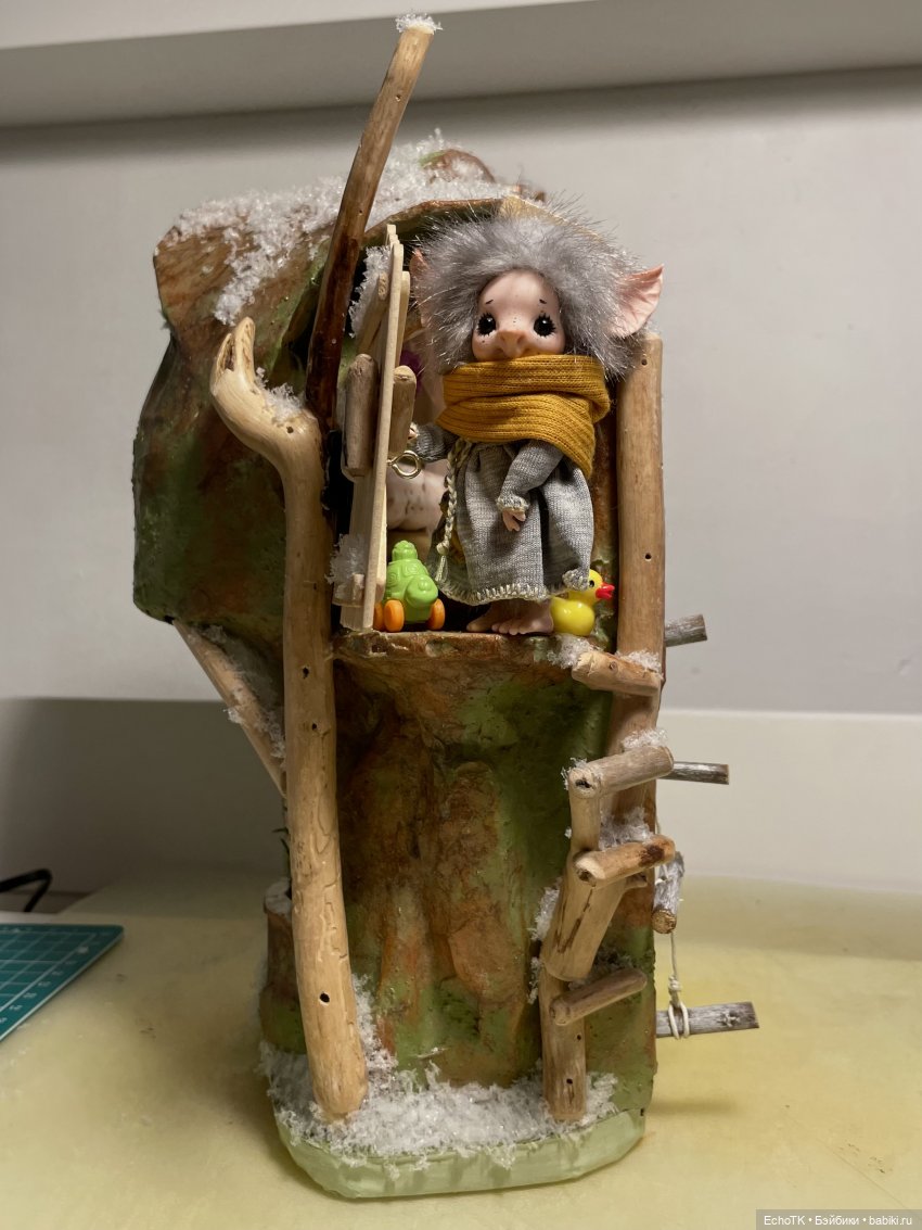 Домик для ауки — Румбоксы и кукольные интерьеры: фото