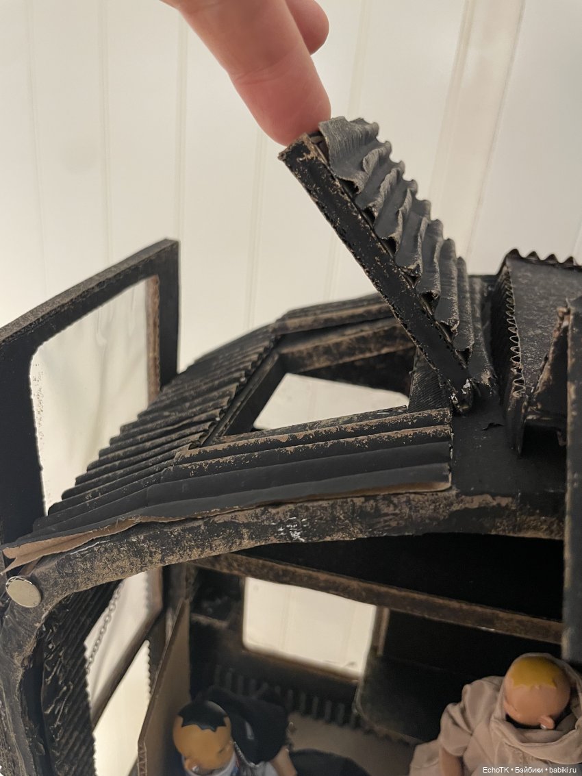 Дом Ноэля: процесс — Кукольные домики своими руками: фото (фото 9)