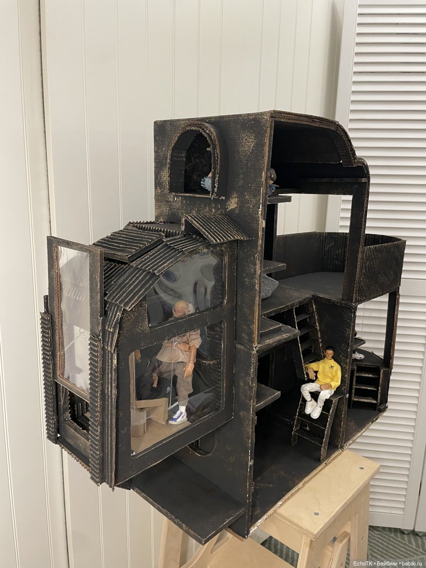 Дом Ноэля: процесс — Кукольные домики своими руками: фото (фото 2)