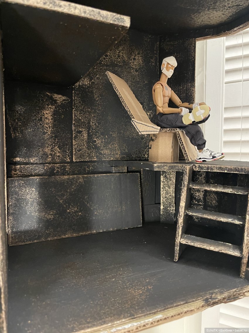 Дом Ноэля: процесс — Кукольные домики своими руками: фото (фото 5)