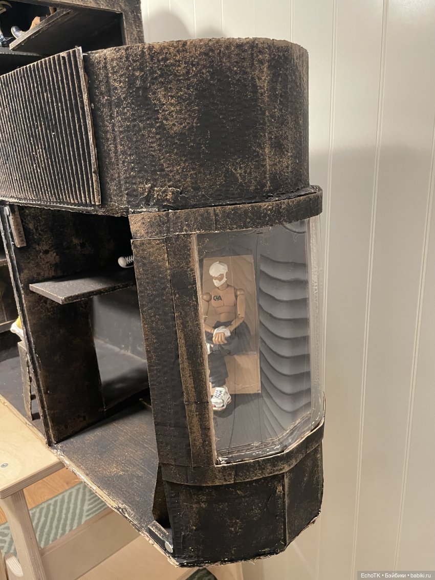 Дом Ноэля: процесс — Кукольные домики своими руками: фото (фото 3)