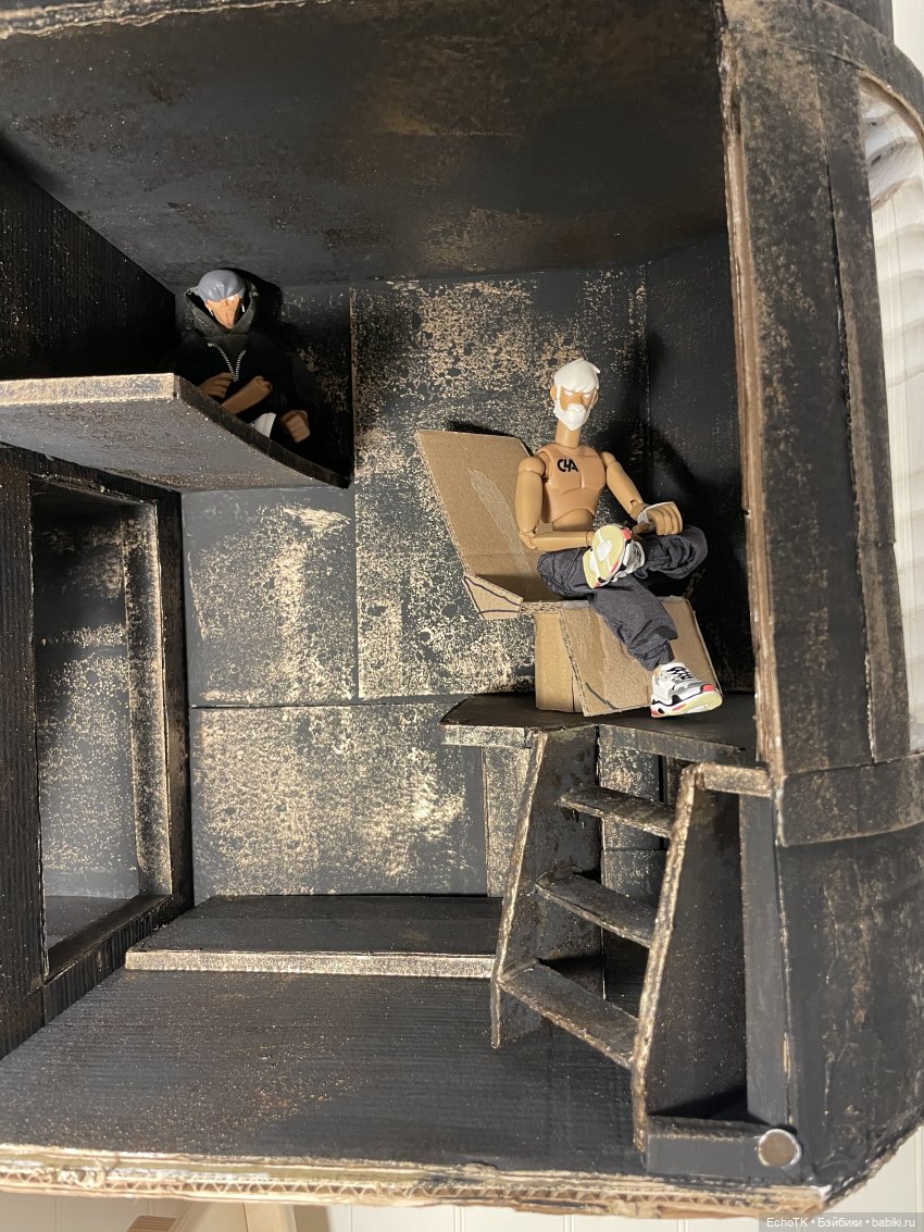 Дом Ноэля: процесс — Кукольные домики своими руками: фото (фото 4)