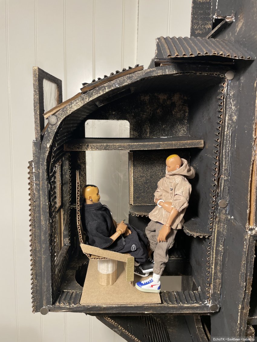 Дом Ноэля: процесс — Кукольные домики своими руками: фото (фото 7)