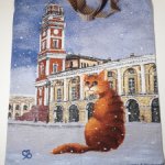 Питерские котики - эко - сумка