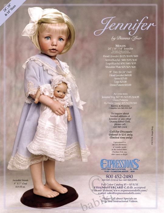 Куклы из молдов Дианны Эффнер, Dianna Effner dolls (фото 3)