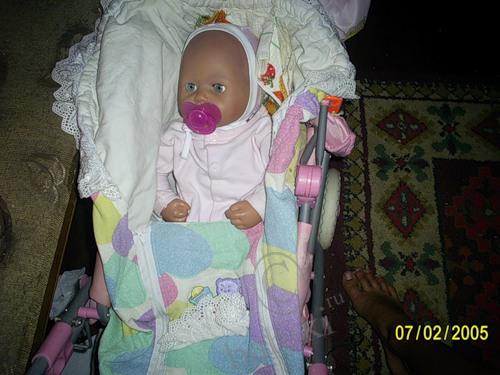 Моя спасённая кукла Беби Анабель Чернушечка (фото 2)