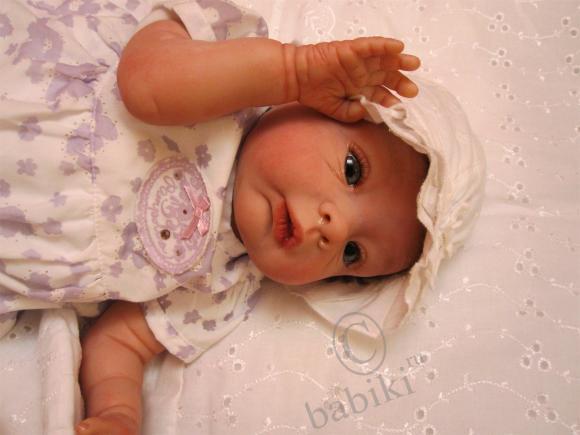 А вот и моя Софийка - коллекционная кукла реборн