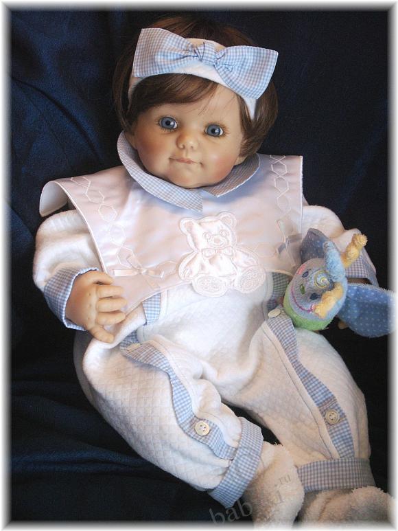 Коллекционные куклы Дани и Михи от Роланды Хаймер-фирма ЦАПФ (фото 3)