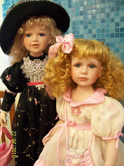 Моя маленькая коллекция фарфоровых кукол, продолжение (фото 4)