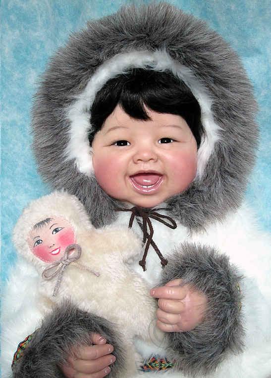 Очаровательные этнические куклы-дети от Ping Lau (фото 2)