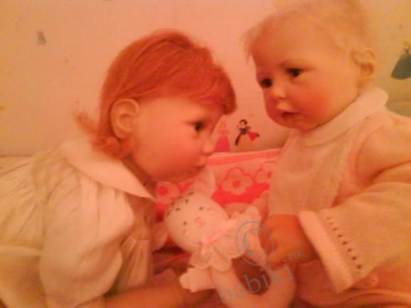 Наши малюськи - коллекционные куколки Hildegard Guenzel