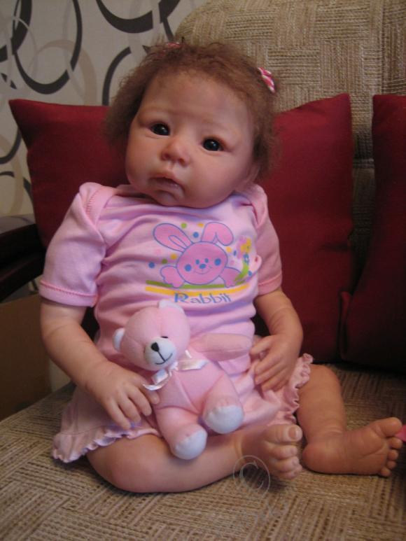 Малышка реборн Робин дома!