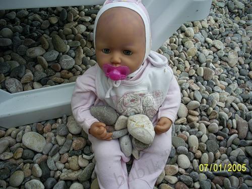 Моя спасённая кукла Беби Анабель Чернушечка (фото 4)