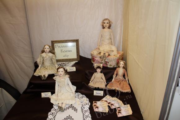 V Международный Салон Кукол в Москве: фотографии с выставки 2 часть