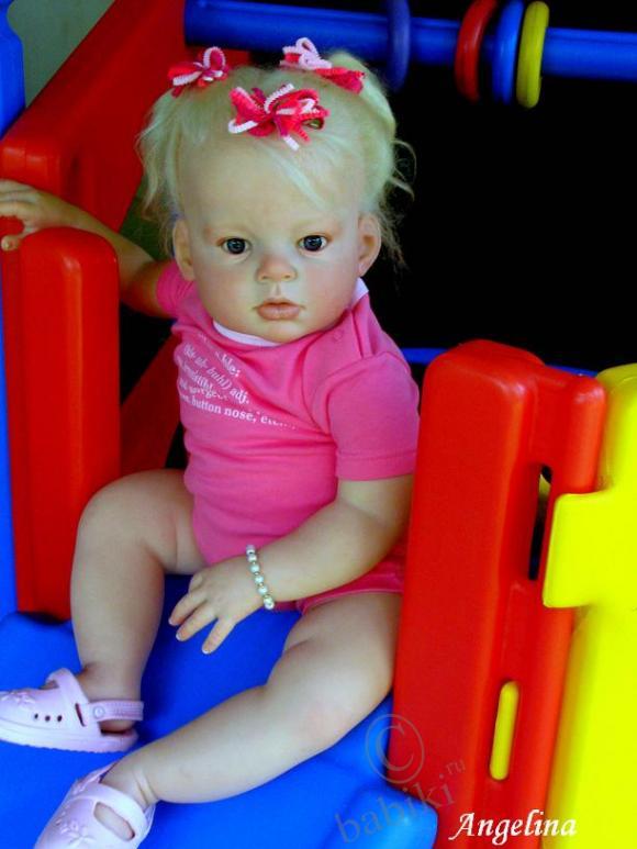 Разрешите Вас познакомить с моей красавицей реборн Ангелиной (фото 2)