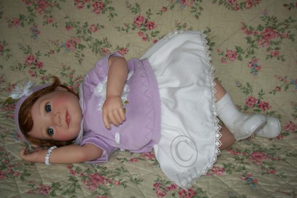 Моя малышка Молли - коллекционная кукла (фото 6)