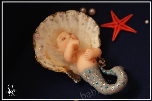 Моя маленькая жемчужинка — Авторские куклы ручной работы: текстильные