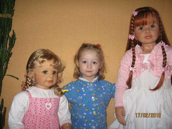 Коллекционная кукла Лена от Monika Peter-Leicht | Бэйбики Коллекционная кукла Лена от Monika Peter-Leicht (фото 4)