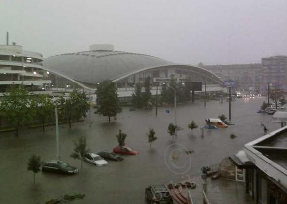 24 июля в Минске. Прошел дождик