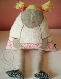 Авторская текстильная кукла Sandra Manat dolls