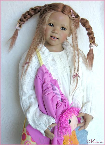 Коллекционная кукла oт Анетты Химштедт-АРИНДА