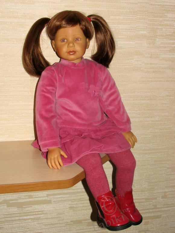 Коллекционные куклы ZAPF - Тася (фото в родном образе добавила) (фото 3)