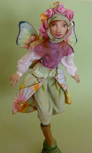 Авторские текстильные куклы Angela Jarecki dolls (фото 7)