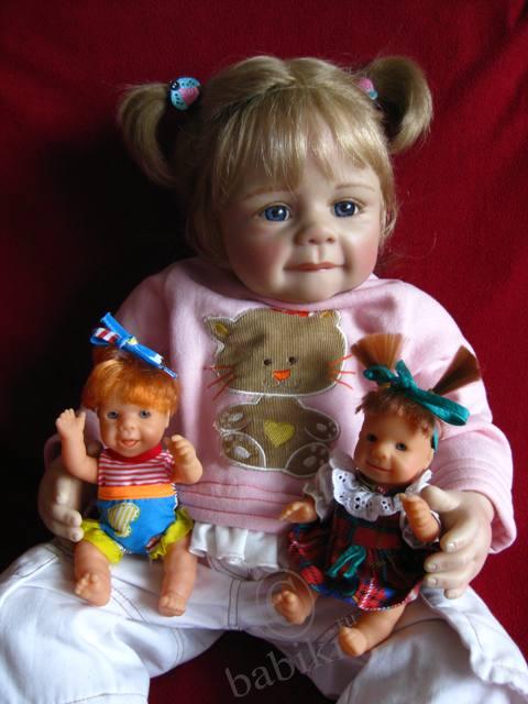 У нас новенькая. Добавила фотографии - кукла Джуди от Моники Левениг (фото 7)