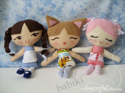Мягкие текстильные куколки Lolly Dolly (фото 2)