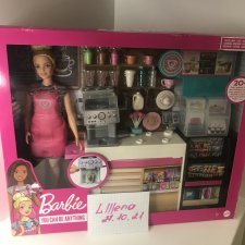 Набор игровой Barbie Кофейня кукла+магазин Набор игровой Barbie Кофейня кукла+магазин