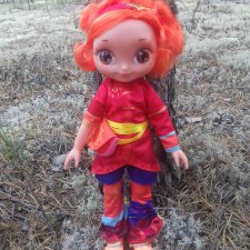 Алёнка в ботанической экспедиции