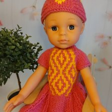 Наряд «Ромбики» для балерины Юстиночки